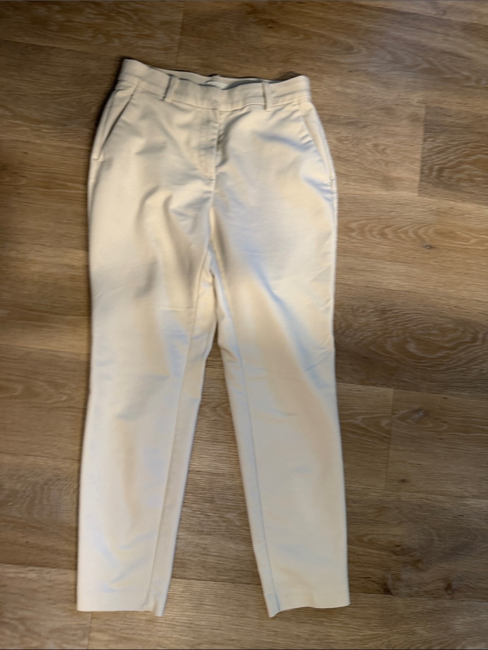H&M Women's Cream Tailored Pants